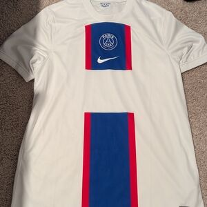 Nike PSG White Dri-FIT Jersey Size L